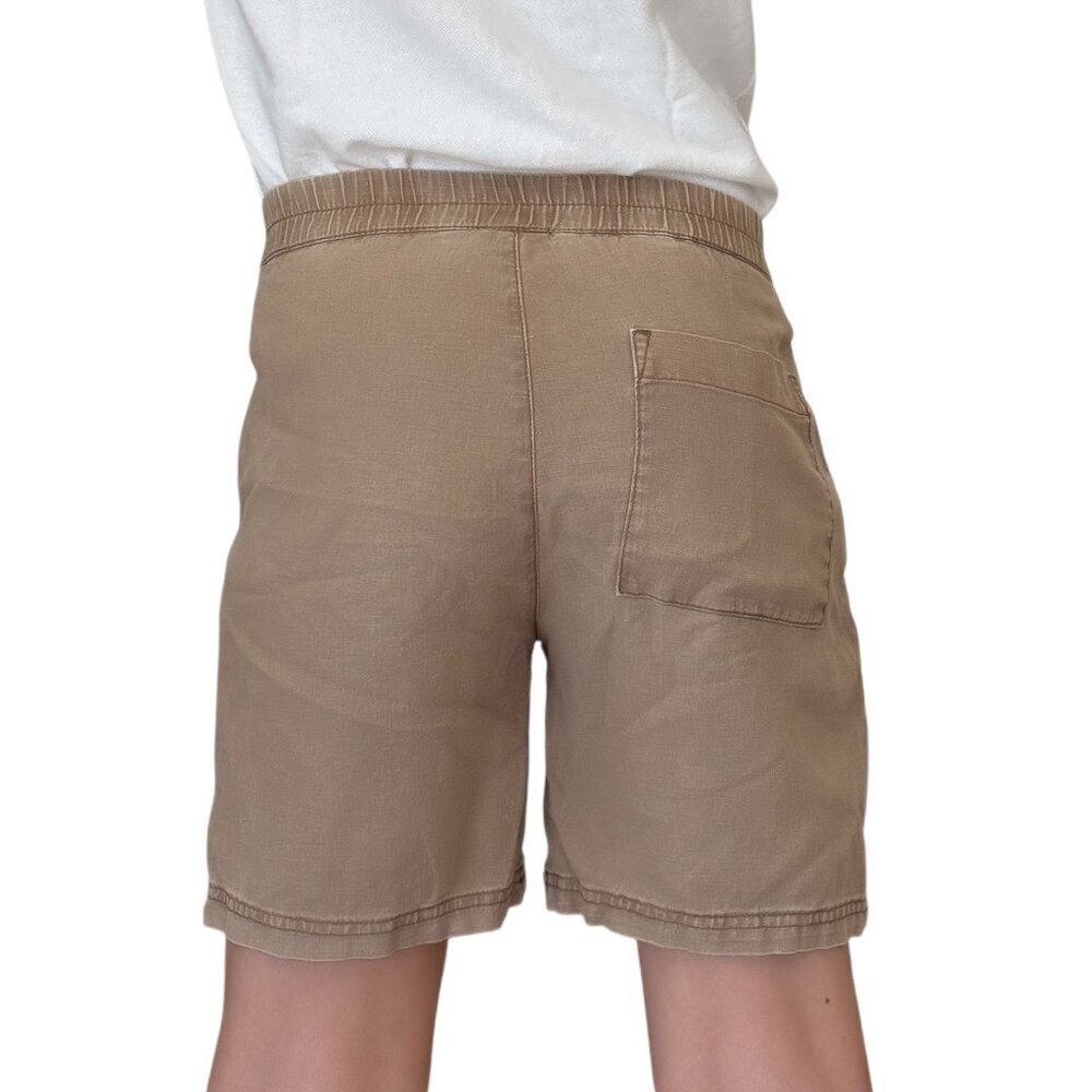 ZARA BOYS BROWN TAN SHORTS - Picture 4 of 12